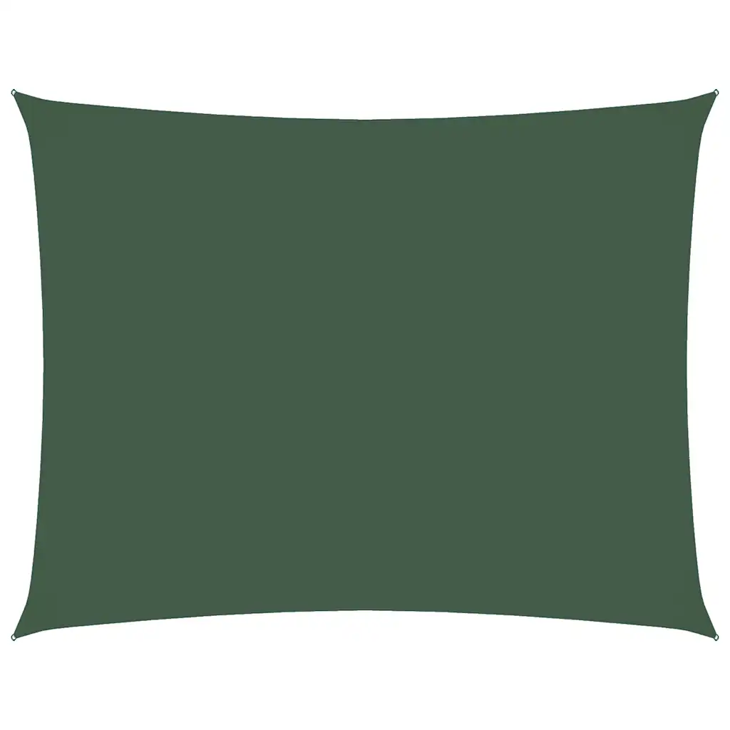 Parasolar verde închis 2x3,5 m țesătură oxford dreptunghiular