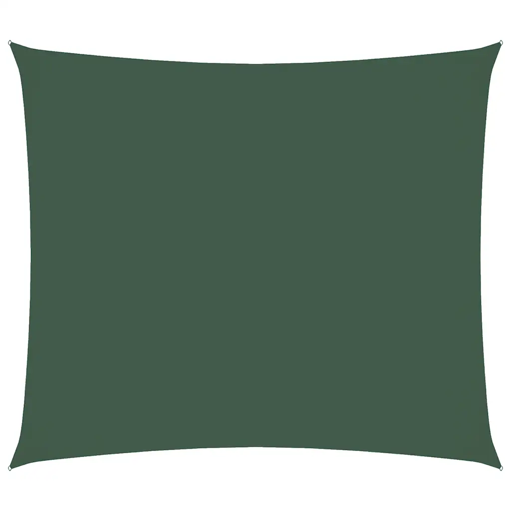 Parasolar verde închis 2,5x3 m țesătură oxford dreptunghiular