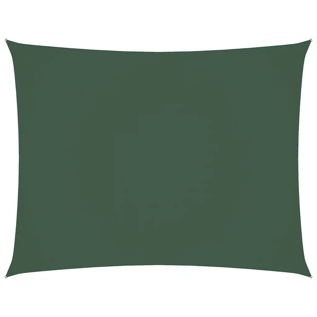 Parasolar verde închis 2,5x4 m țesătură oxford dreptunghiular