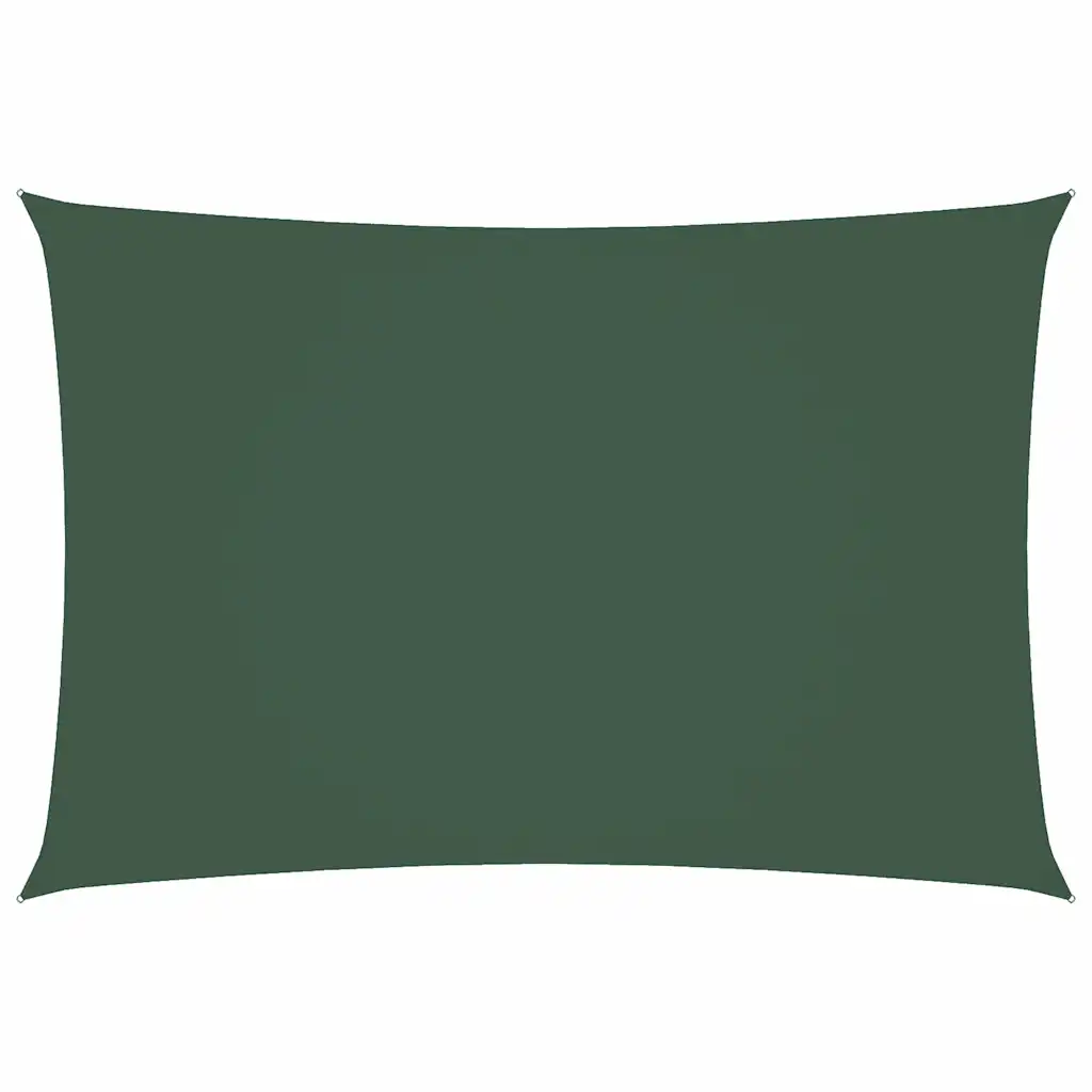 Parasolar, verde închis, 3x5 m, țesătură oxford, dreptunghiular