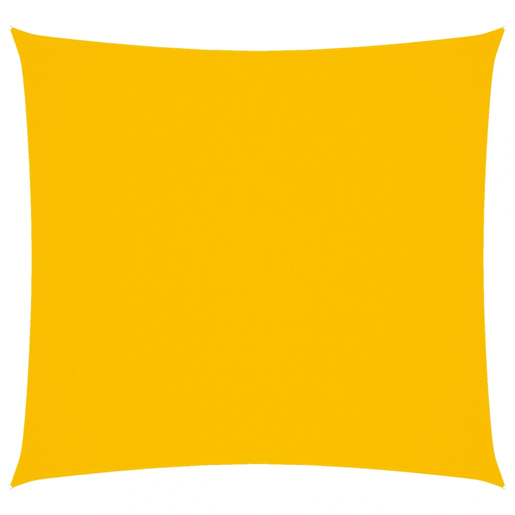 Parasolar, galben, 2,5x2,5 m, țesătură oxford, pătrat