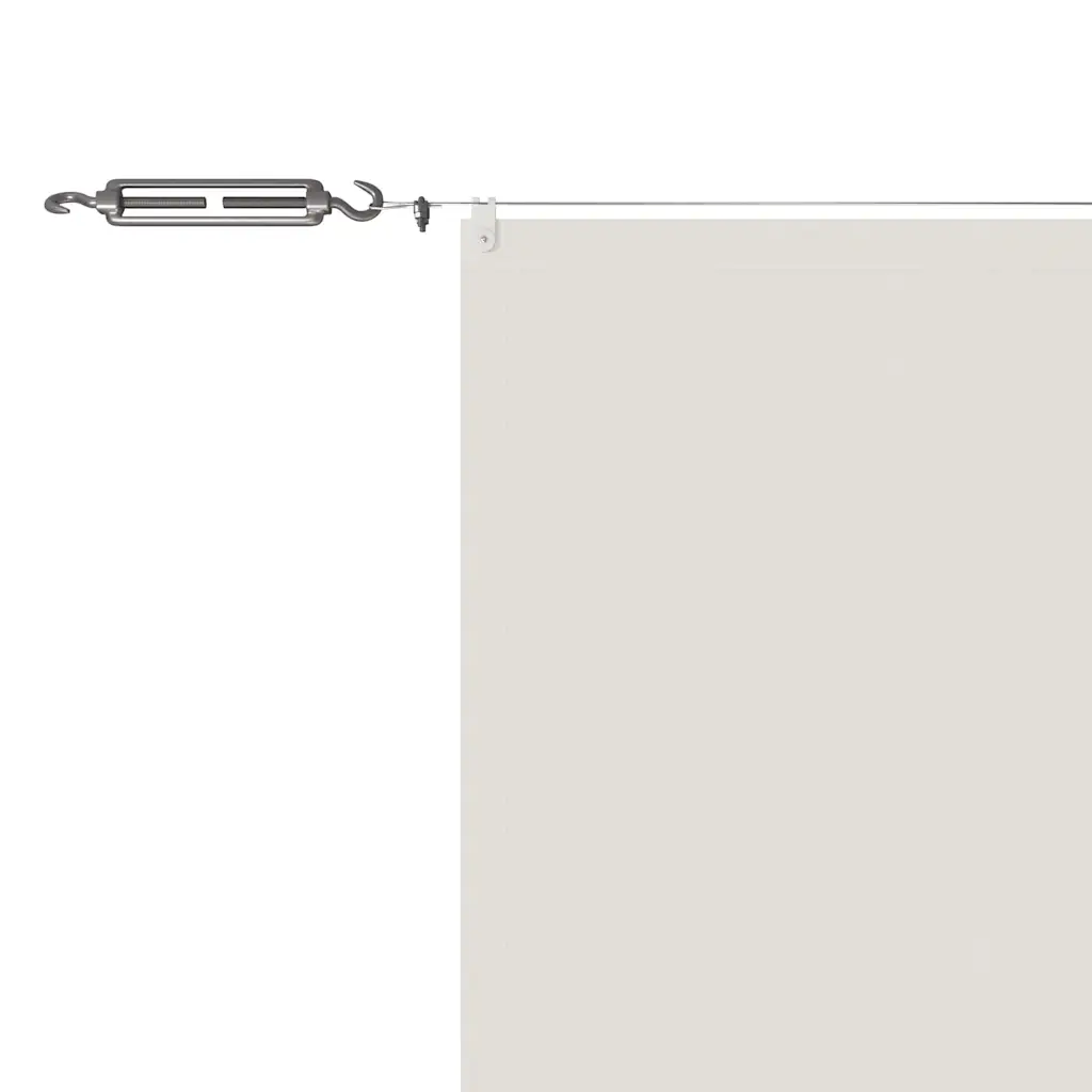Copertină verticală, alb, 140x1200 cm, țesătură Oxford
