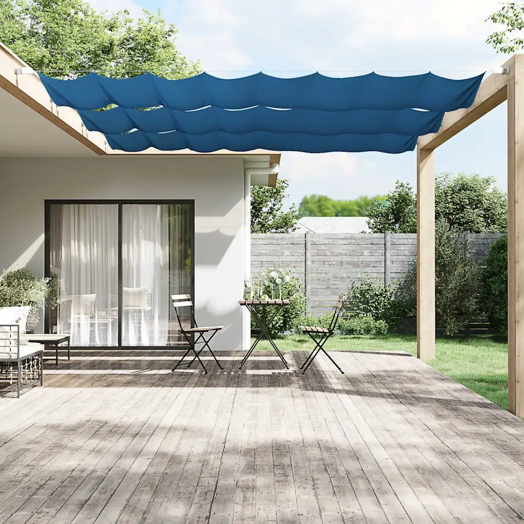 Copertină verticală, albastru, 100x360 cm, țesătură oxford