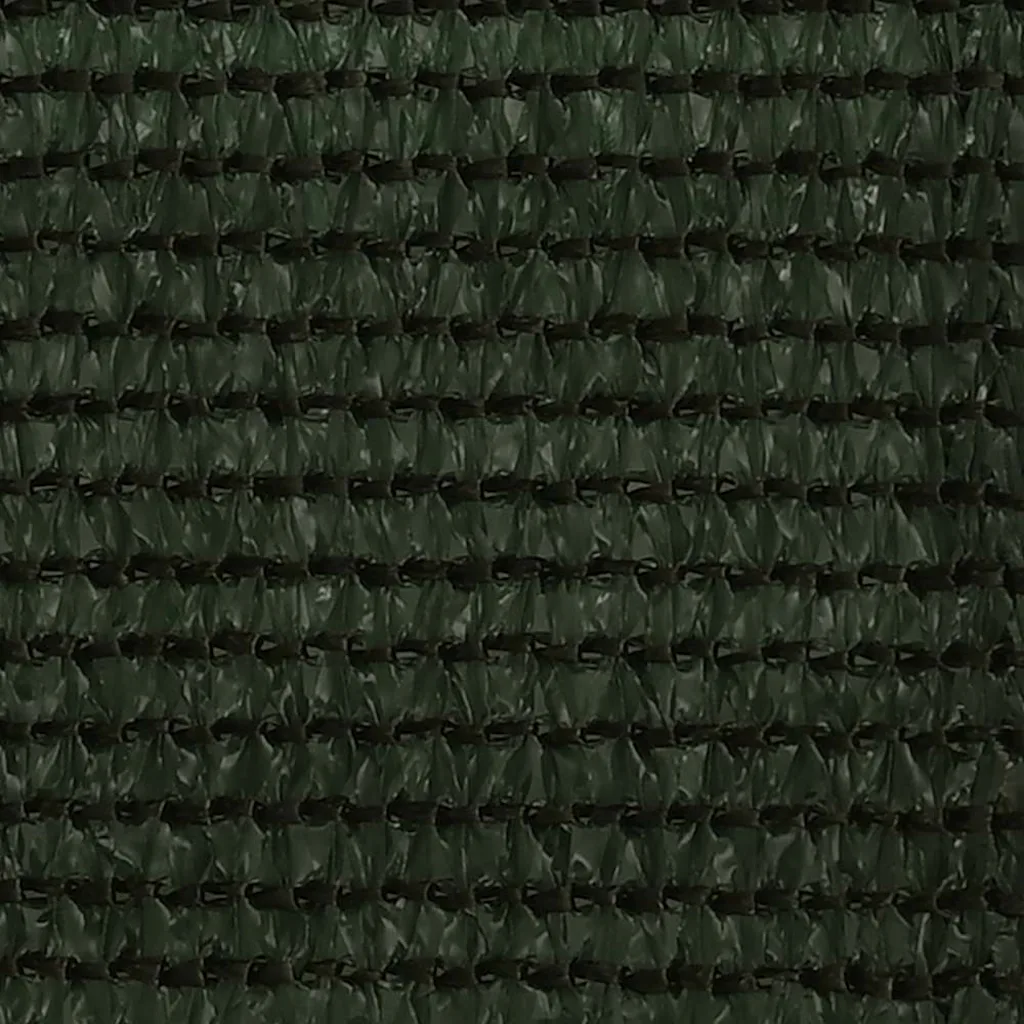 Paravan de balcon, verde închis, 90x400 cm, HDPE